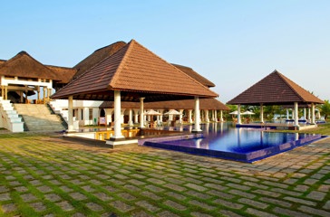 indien - pondicherry - le pondy resort_pool area
