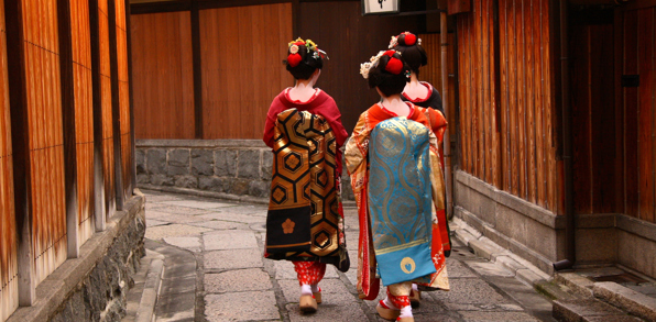 Geishaer i Kyoto