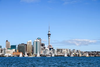 Til sidst besøger vi Auckland, New Zealands største by
