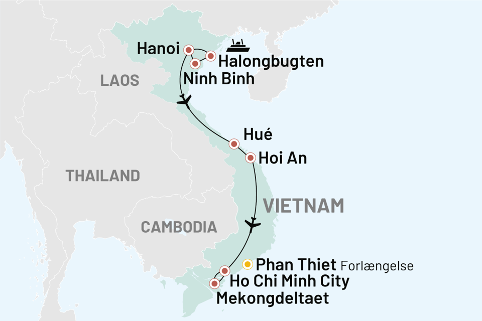 vietnam - vietnam_halong til mekong