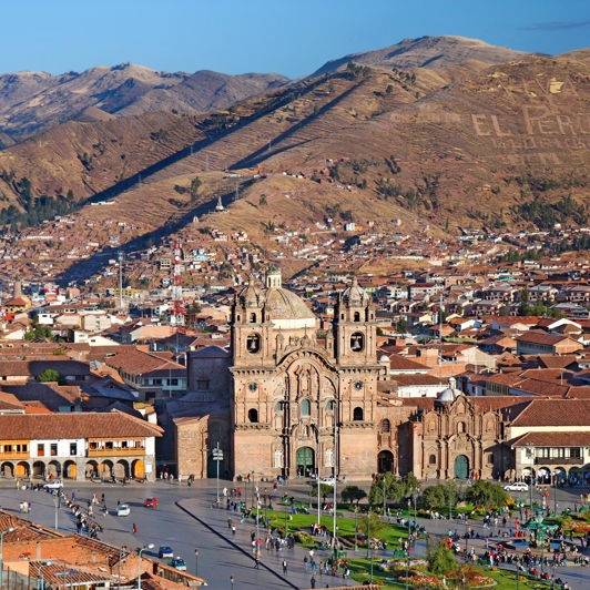 Herefter rejser vi til Cusco, som var både inkaernes og spaniernes hovedstad