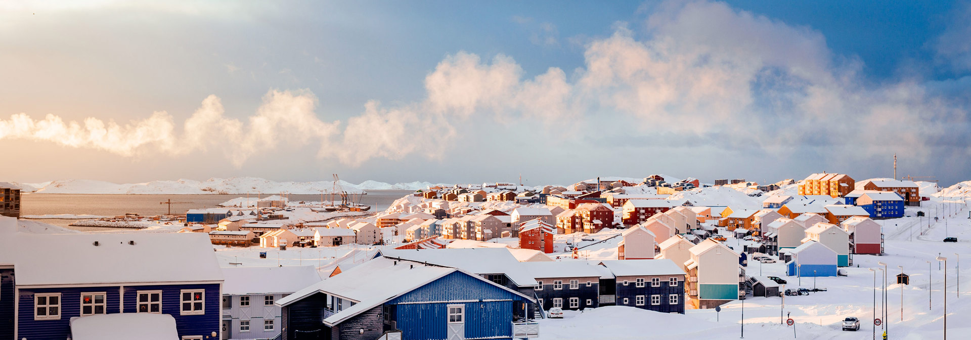 Solopgang Nussuaq I Nuuk