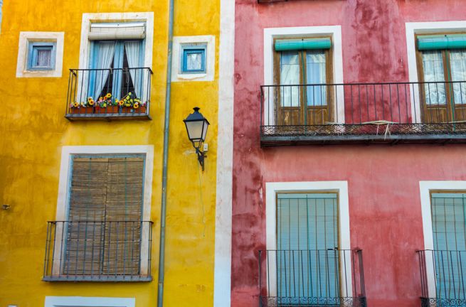 Colorful Buildings 544728736
