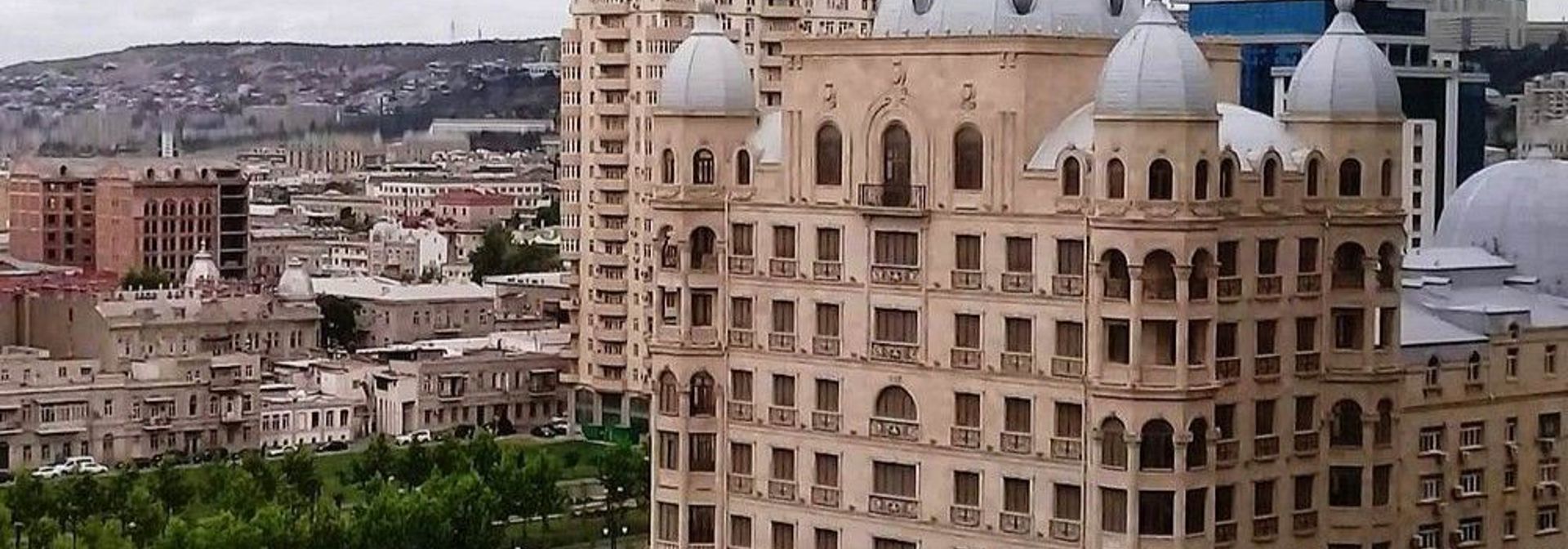 Aserbajdsjan Baku Central Park Hotel Facade