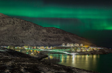 Nordlys Over Qinngorput, Nuuk