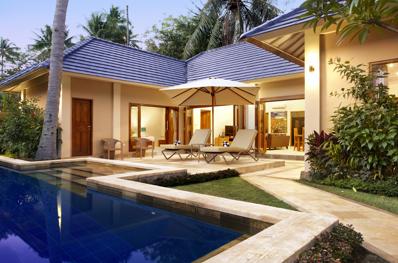 bali - lovina - garden villa sovevaerelse