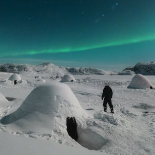 ...midt i den arktiske ødemark.