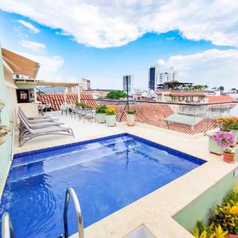 Hotel Casa La Fe Pool 2