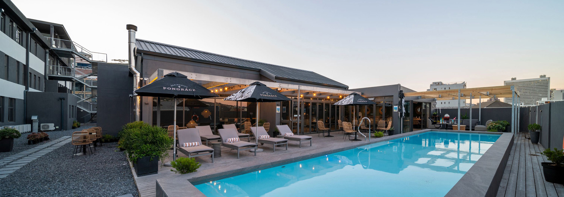 Cape Town Kloof Street Hotel Pool 01