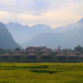 vietnam - mai chau eco lodge_surroundings