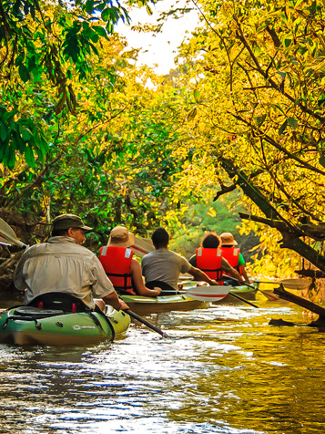 Ecuador Amazonas Flodkrydstogt Manatee Skib01