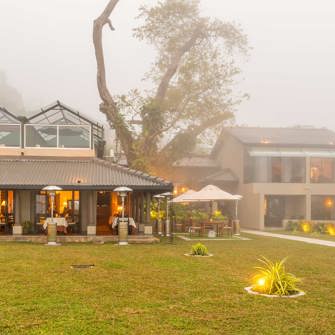 Exterior Covered In Fog