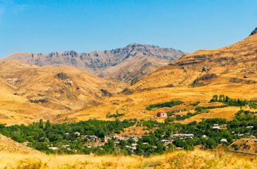 Armenia Areni Village With Vineyard