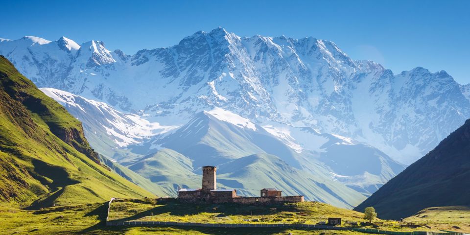 Georgia Upper Svaneti Ushguli Village Lamaria Church 2