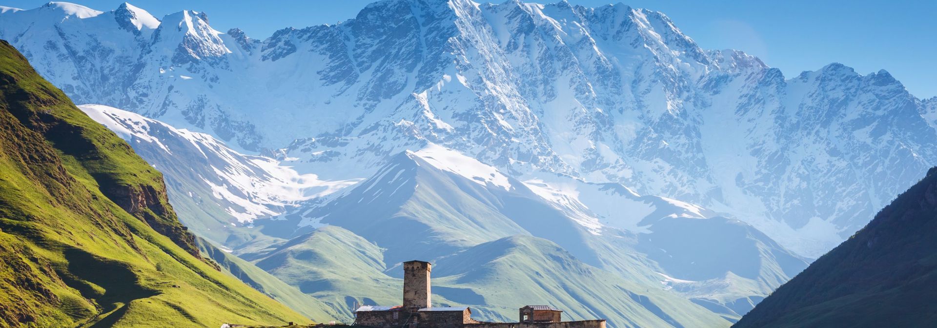 Georgia Upper Svaneti Ushguli Village Lamaria Church 2