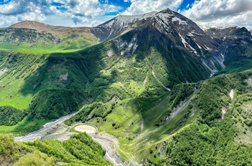 Georgien Bjerge Friendship Monument