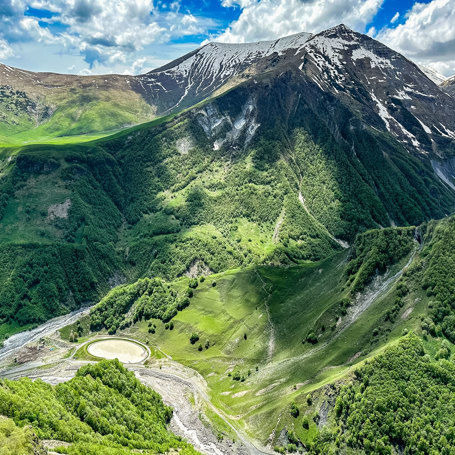 Georgien Bjerge Friendship Monument