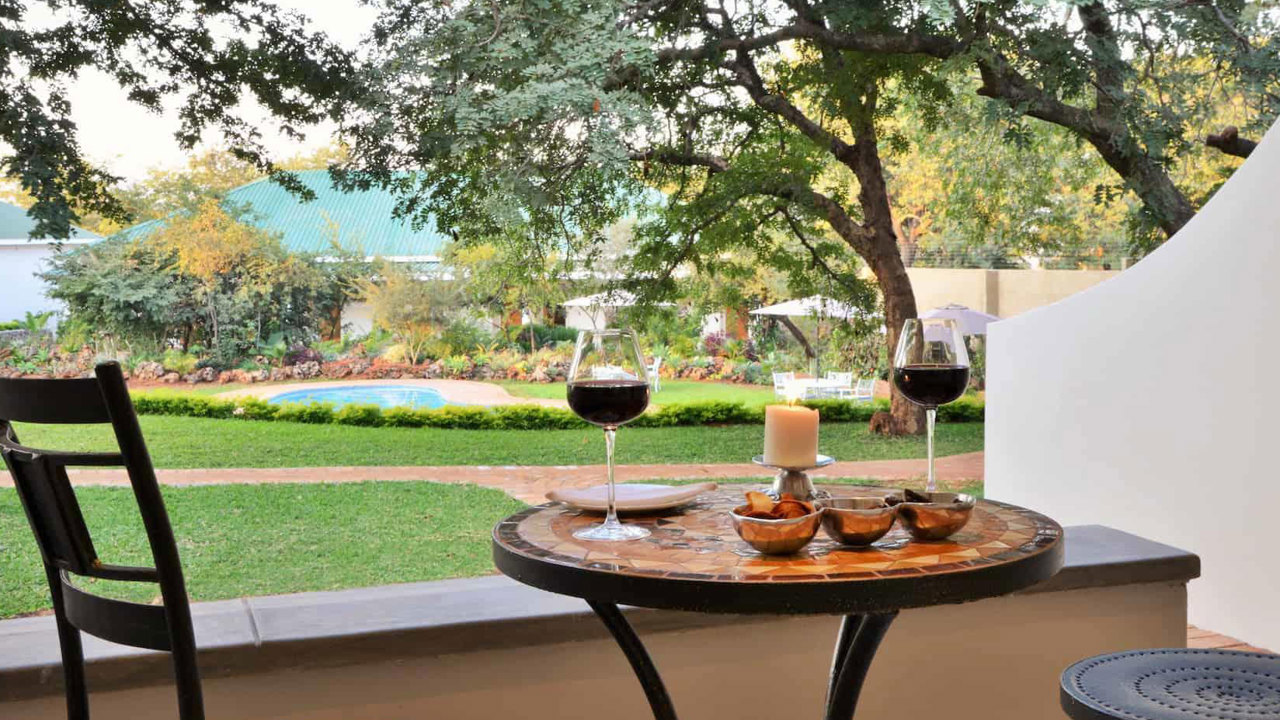 Batonka Lodge Terrasse