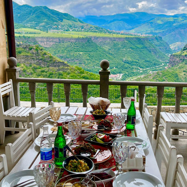 Armenien Haghpat Frokost (1)