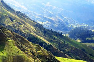 Colombia Cocora Dalen Bjerge Udsigt 02