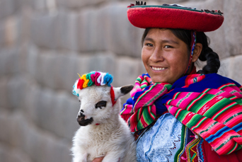 peru - cuzco_befolkning_pige_lama_05