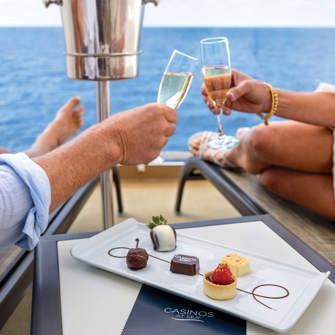 NCL Bliss Stateroom Casinoamenities 3311