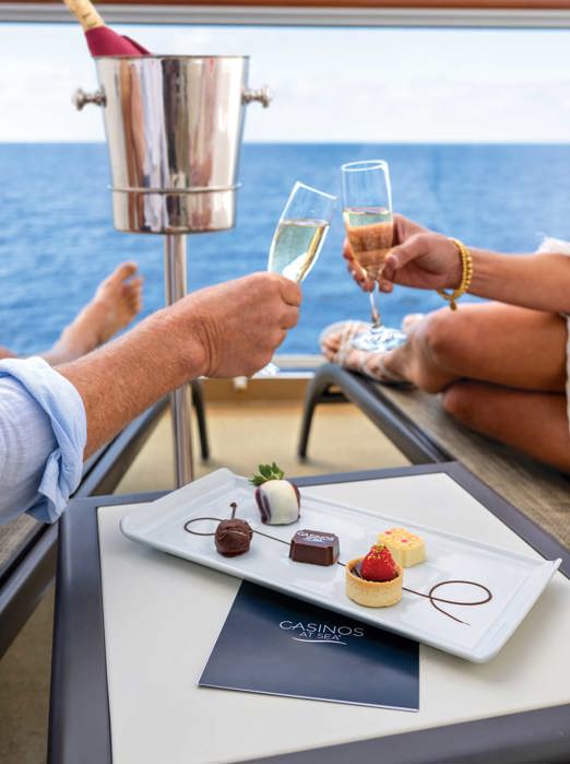 NCL Bliss Stateroom Casinoamenities 3311