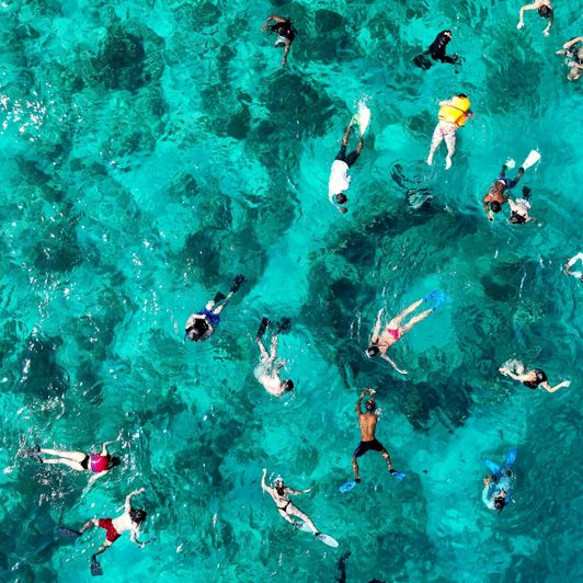 Tourists Snorkeling Gilli Meno 2634804599