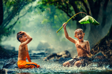 Cambodia Flod