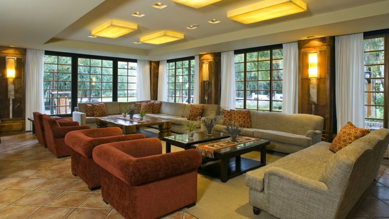 Lobby Posada Los Álamos