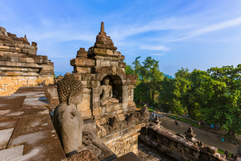 Borobudur-templet på Java