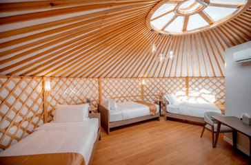 Yurt Telt Indefra