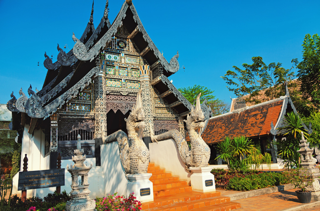 thailand - Chiang rai_wat chedi luang tempel_02