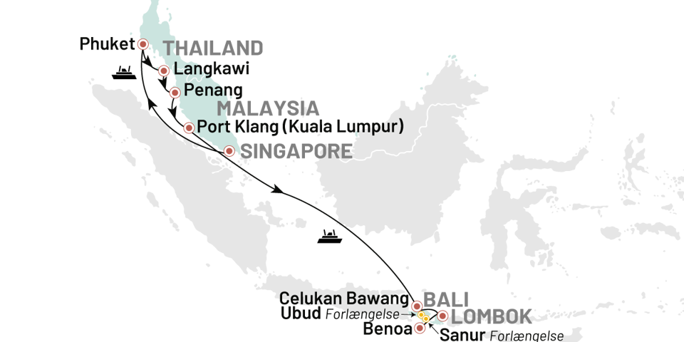 Krydstogter Bali Singapore Thailand Malaysia 2026 (1)