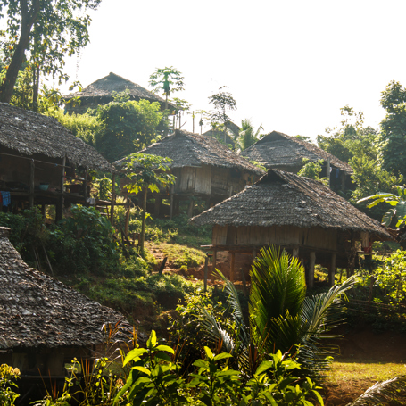 thailand - nordthailand_landsby_karen folket_01