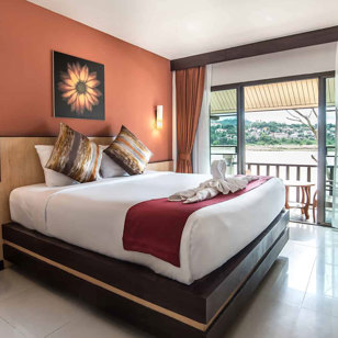 Chiang Khong Teak Garden Riverfront Hotel Room