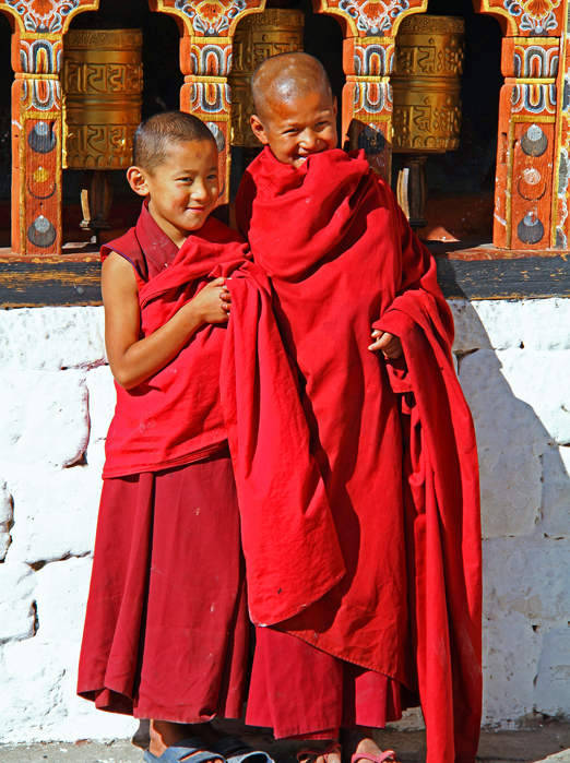 bhutan_paro rinpung dzong_befolkning_01