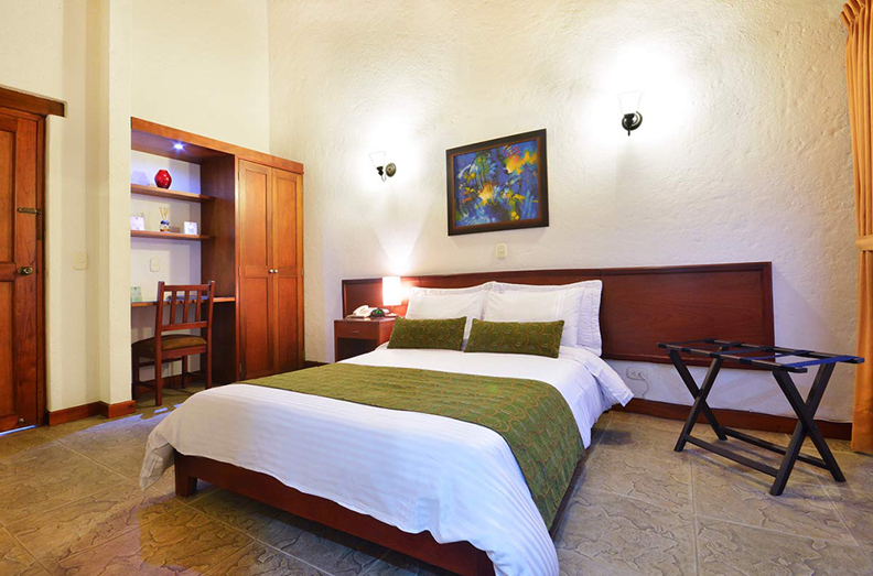 colombia - campana boutique hotel _twinbed_02
