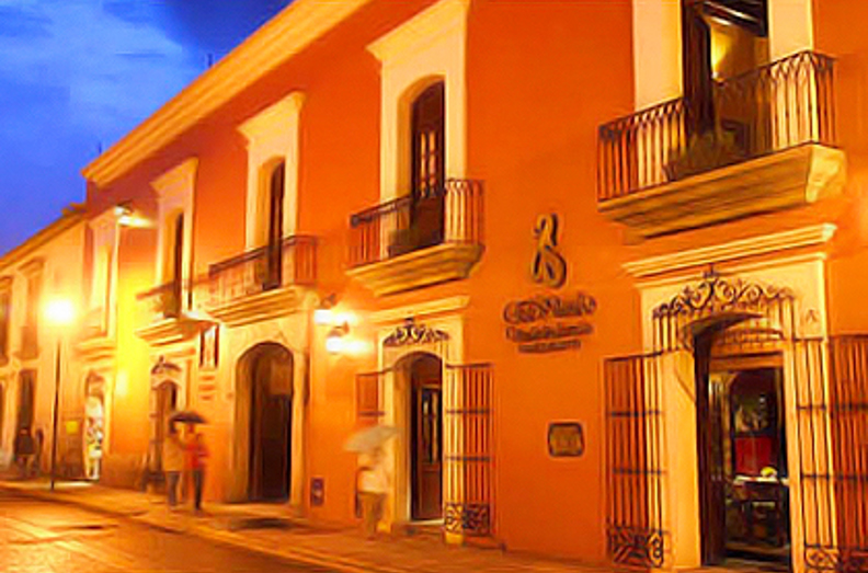 mexico - oaxaca - hotel casantica_facade_01