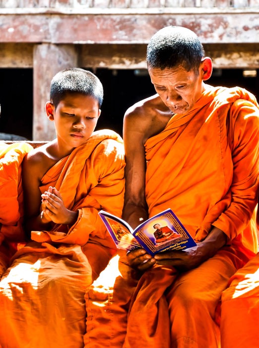 thailand - kanchanaburi_munk_01