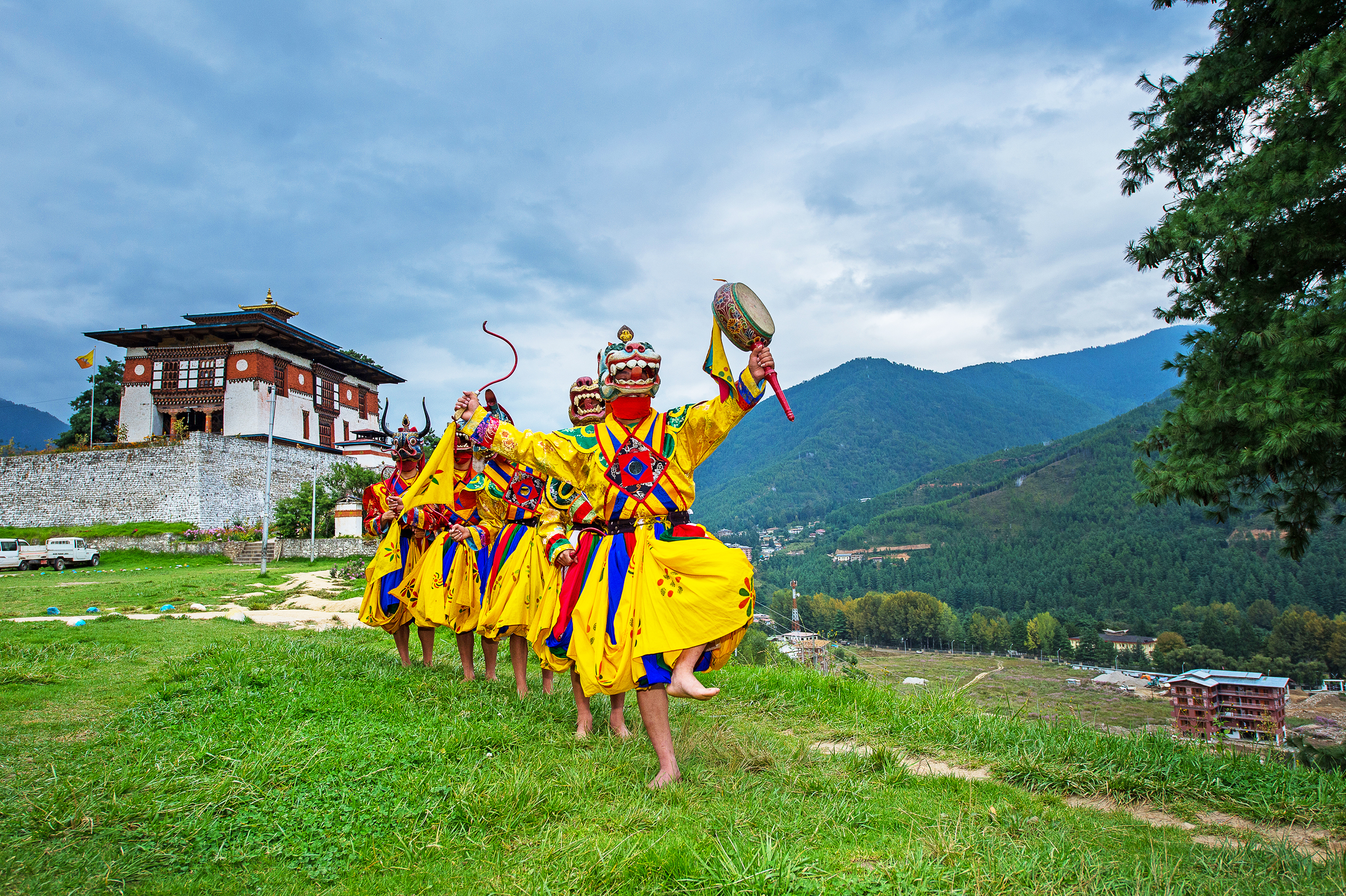 bhutan_thimphu_tsechu festival_befolkning_01