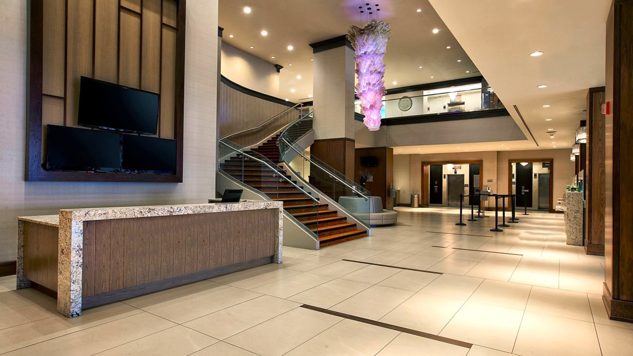Niagara Falls Marriott On The Falls Lobby