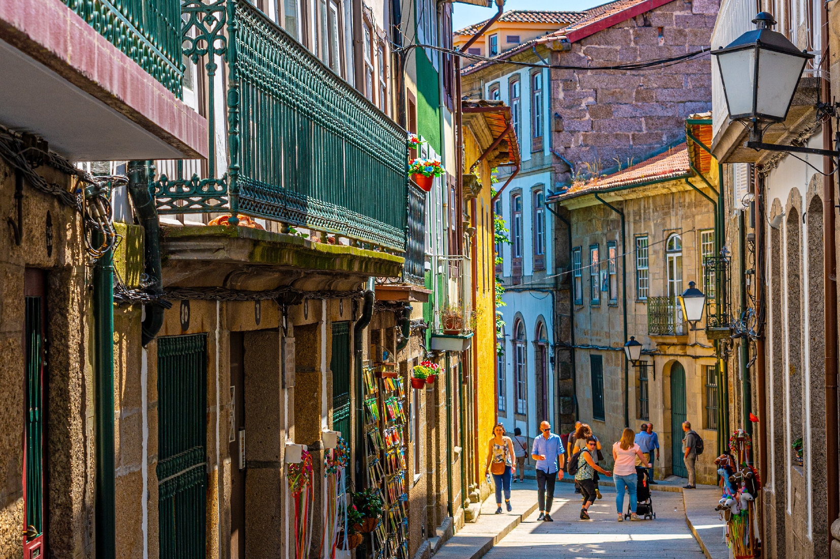 Dagen efter udforsker vi Guimarães' labyrintiske byplanlægning...