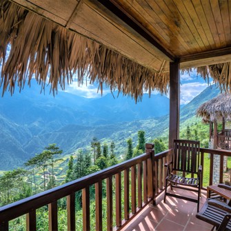 Topas Eco Lodge Balkon 01