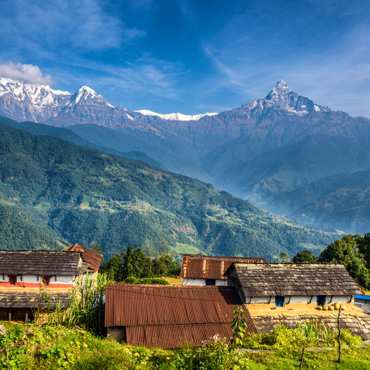 Nepal Pokhara Himalaya 01