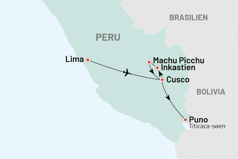 peru - Peru_ad inkastien til machu picchu