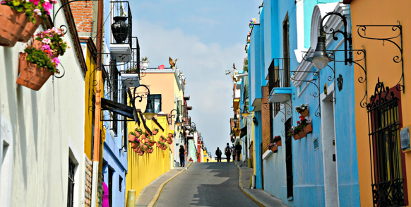 Vores sidste stop på rejsen er den mindre by Puebla lidt syd for hovedstaden.