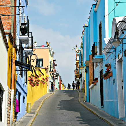Puebla's centrum er UNESCO-arv