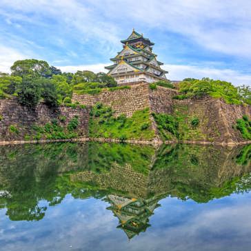 Osaka Castle Spring