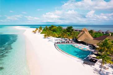 Kuredu Pool Aerial